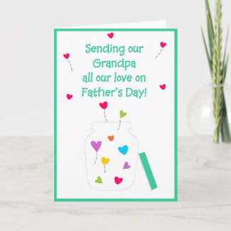 Cartão Happy Father's Day - Grandpa