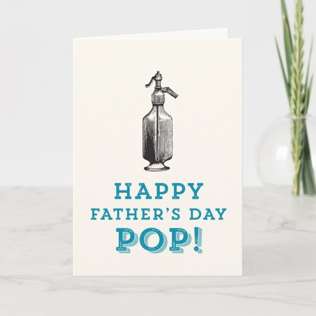 Cartão Happy Father's Day POP! (Frente)
