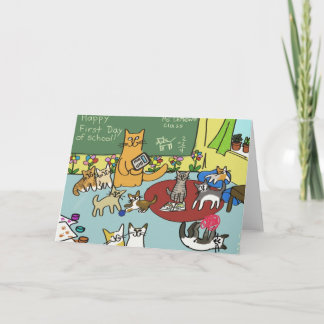 Cartão Happy First Day of School!