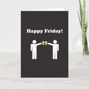 Cartão Happy Friday Greeting Card