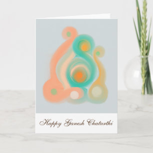 Cartão Happy Ganesh Chaturthi Greeting Card