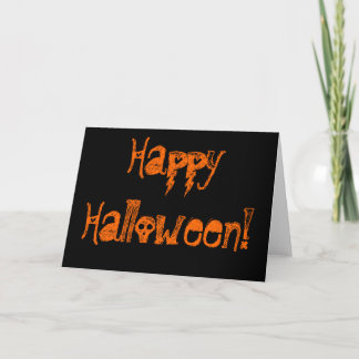 Cartão Happy Halloween!