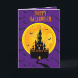 Cartão Happy Halloween<br><div class="desc">Happy Halloween Card  - See our other products and collections,  choose a gift for you and your dear ones. 
Thanks for buying in our store. Come again. :)</div>