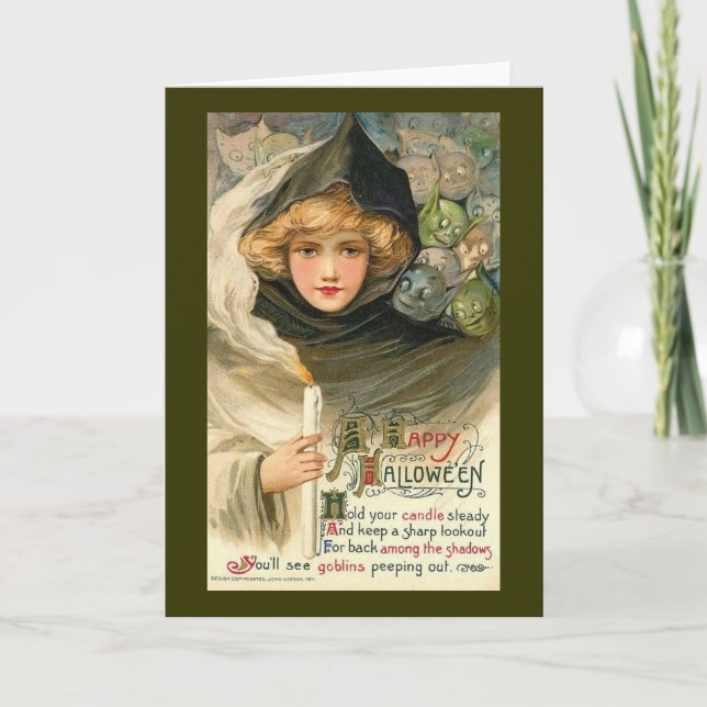 Cartão Happy Halloween (Frente)