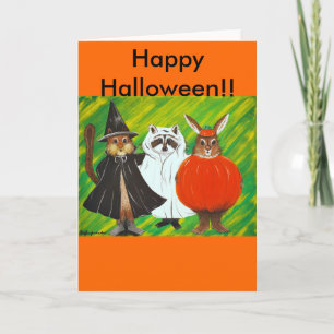 Cartão Happy Halloween