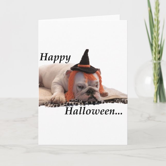 Cartão Happy halloween (Frente)