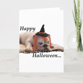Cartão Happy halloween