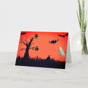 Cartão Happy Halloween  Greeting Card