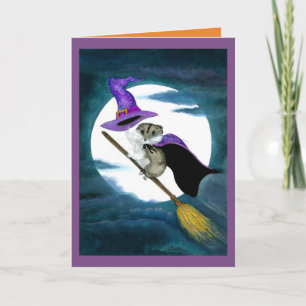 Cartão Happy Halloween Hamster Card by Bihrle