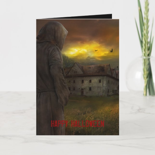 Cartão Happy Haloween | Sanctuary (Frente)
