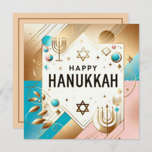 Cartão Happy Hanukkah