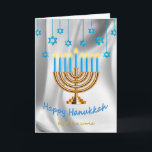 Cartão Happy Hanukkah<br><div class="desc">Oy to the World</div>