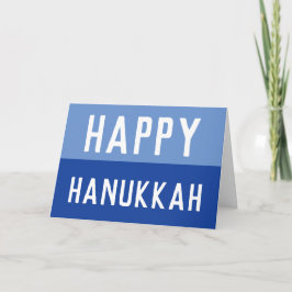 Cartão Happy Hanukkah