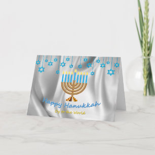 Cartão Happy Hanukkah