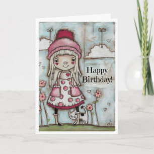 Cartão Happy Heart - Birthday Card