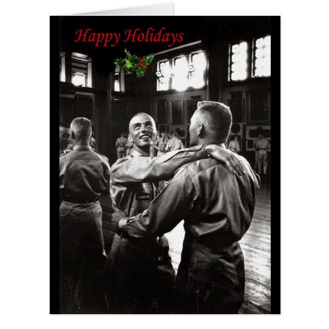 Cartão Happy Holidays (Frente)