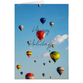 Cartão Happy Holidays Card