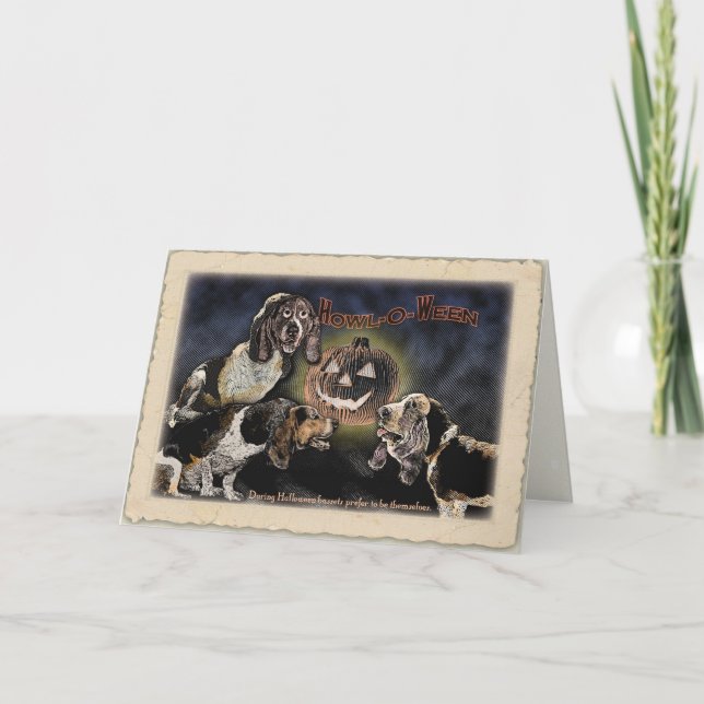 Cartão Happy Howl-o-between (Frente)