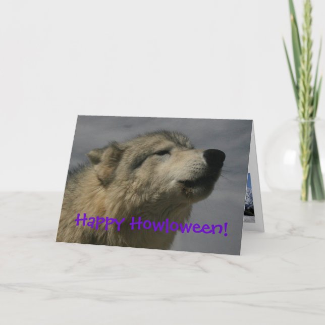 Cartão Happy Howloween! (Frente)