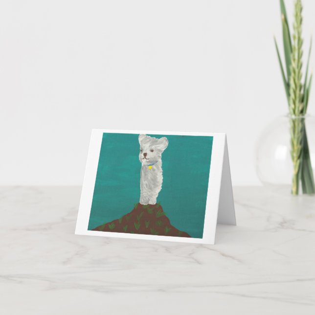 Cartão Happy in the Breeze (Frente)