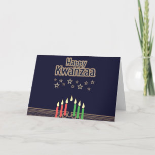 Cartão Happy Kwanzaa