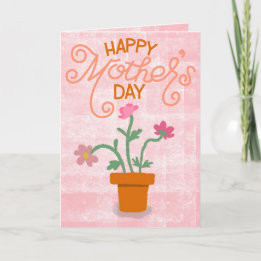 Cartão Happy Mother’s Day – Bright Floral Abstract