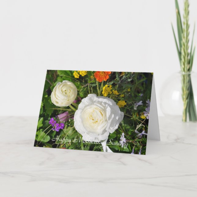 Cartão Happy Mothering Sunday Greeting Card (Frente)