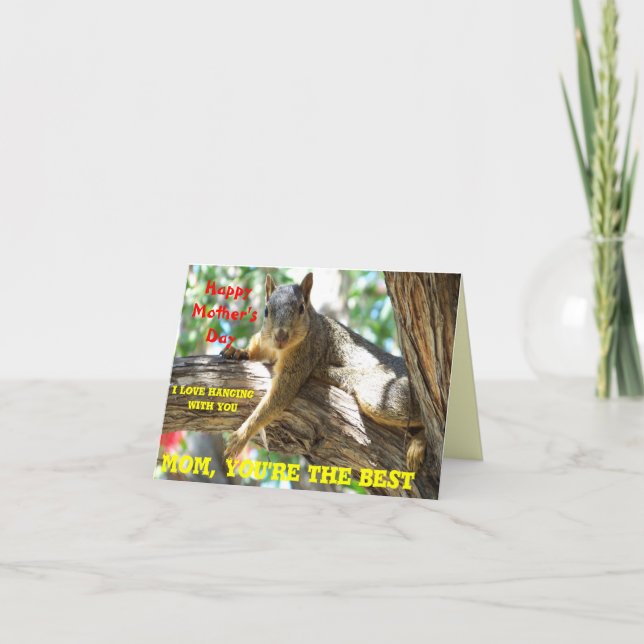 Cartão Happy Mother's Day_ (Frente)