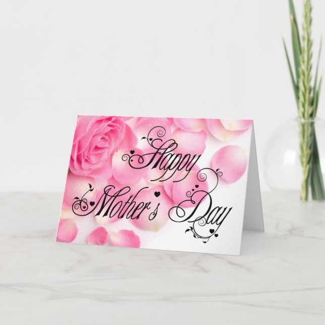 Cartão Happy Mothers Day (Frente)