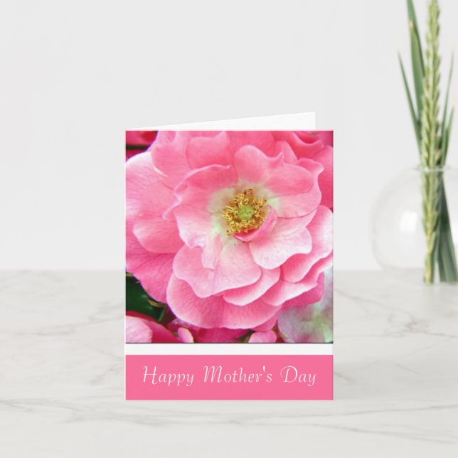 Cartão Happy Mothers Day (Frente)