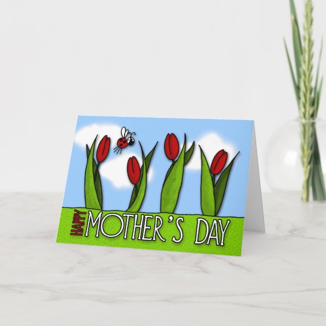 Cartão Happy Mother's Day (Frente)