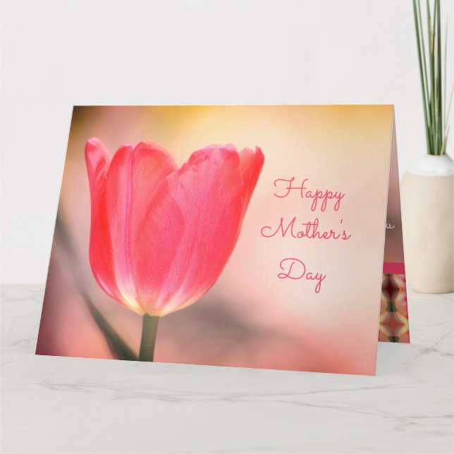 Cartão Happy Mothers Day (Frente)