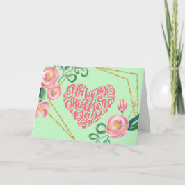 Cartão Happy Mother's Day Card