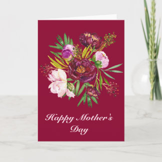 Cartão Happy Mother's Day Card