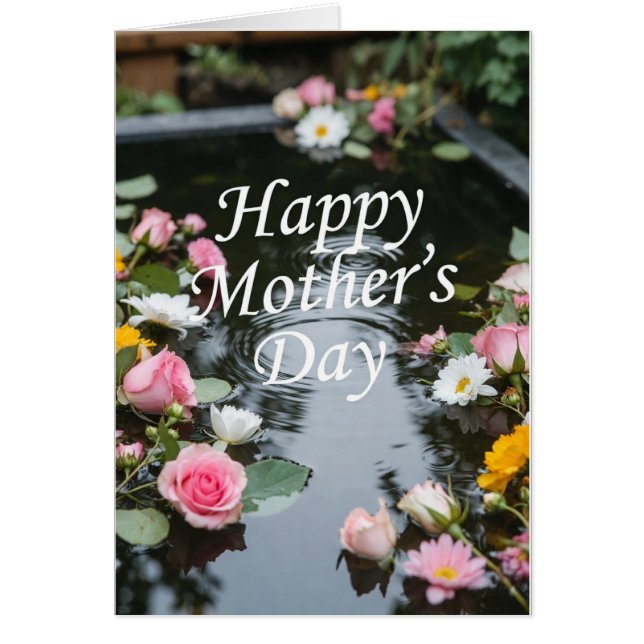 Cartão Happy Mother's Day Card (Frente)