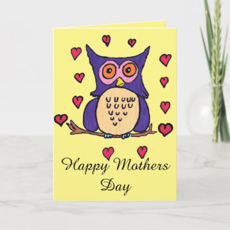 Cartão Happy Mothers Day Card