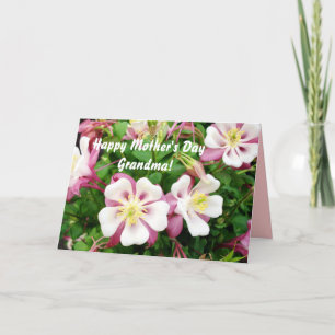 Cartão Happy Mother's Day Grandma!