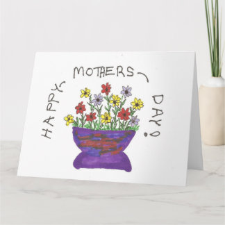Cartão Happy Mother's Day Greeting Card