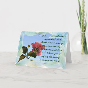 Cartão Happy Mothers day Mum