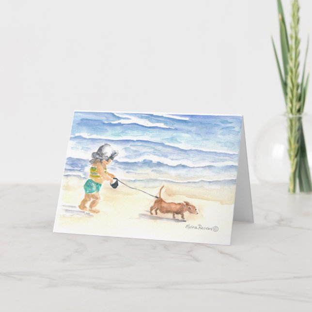 Cartão Happy Mother's Day Watercolor Card (Frente)