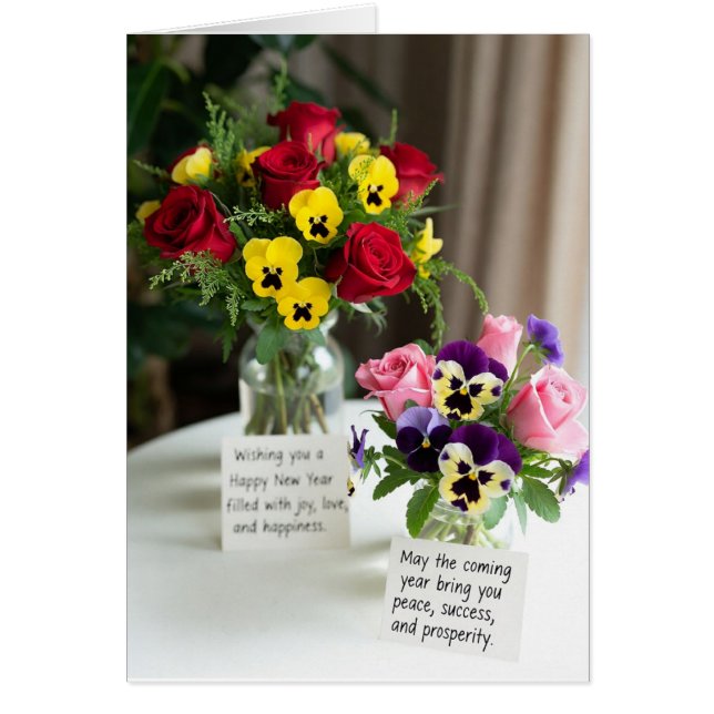 Cartão Happy New Year Card (Frente)