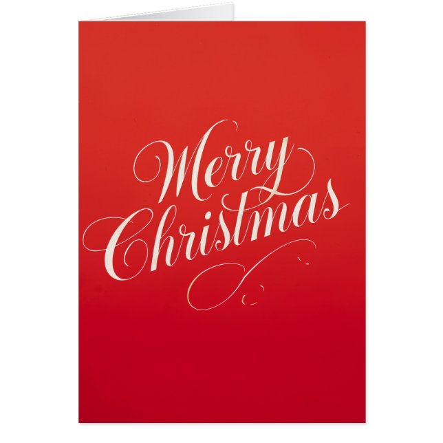 Cartão Happy New Year Merry Christmas Holiday Season (Frente)