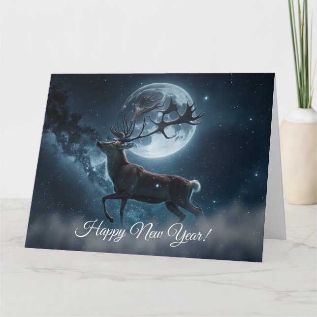 Cartão Happy New Year postcard (Frente)