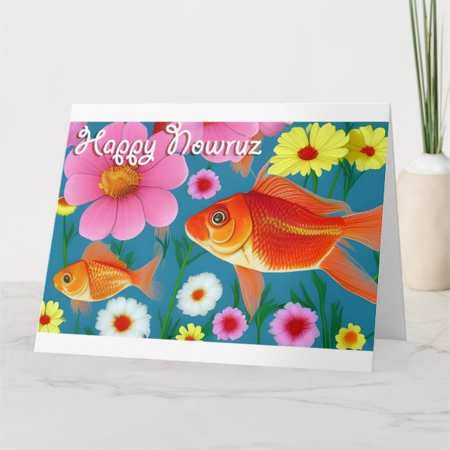 Cartão Happy Nowruz (Frente)