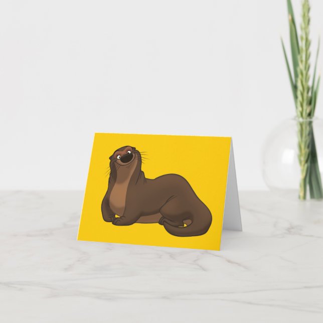 Cartão Happy Otter Cards (Frente)