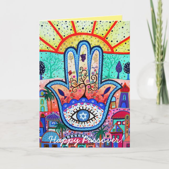 Cartão Happy Passover (Frente)
