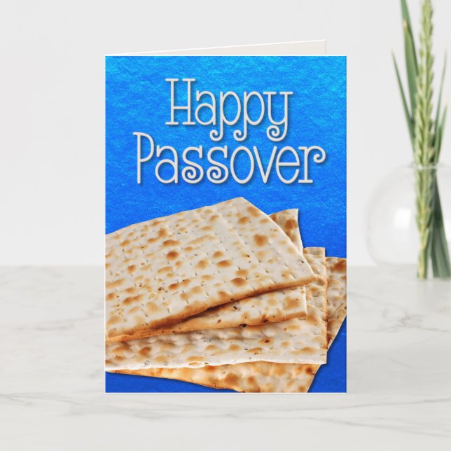 Cartão “Happy Passover” (Frente)