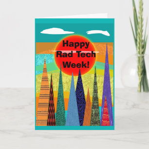 Cartão Happy Rad Tech Week Cards