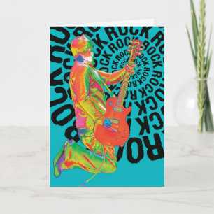 Cartão Happy Rockin Birthday! Card