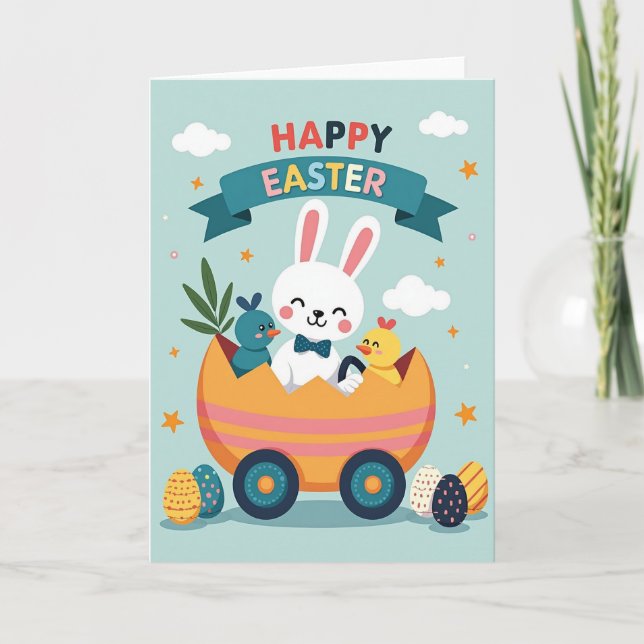 Cartão Happy Spring Adventure Card (Frente)